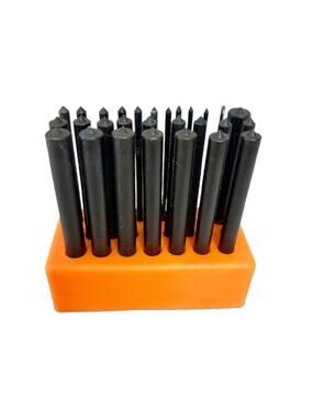 NEIKO 02621A 28 Piece Transfer Punch Set Heat Treated Steel 3/32 to 1/2 In
